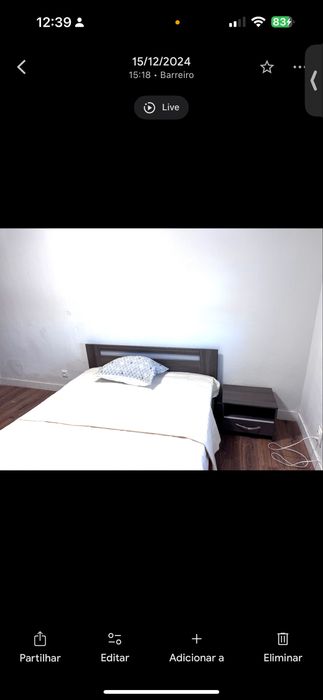 Quarto mobilado