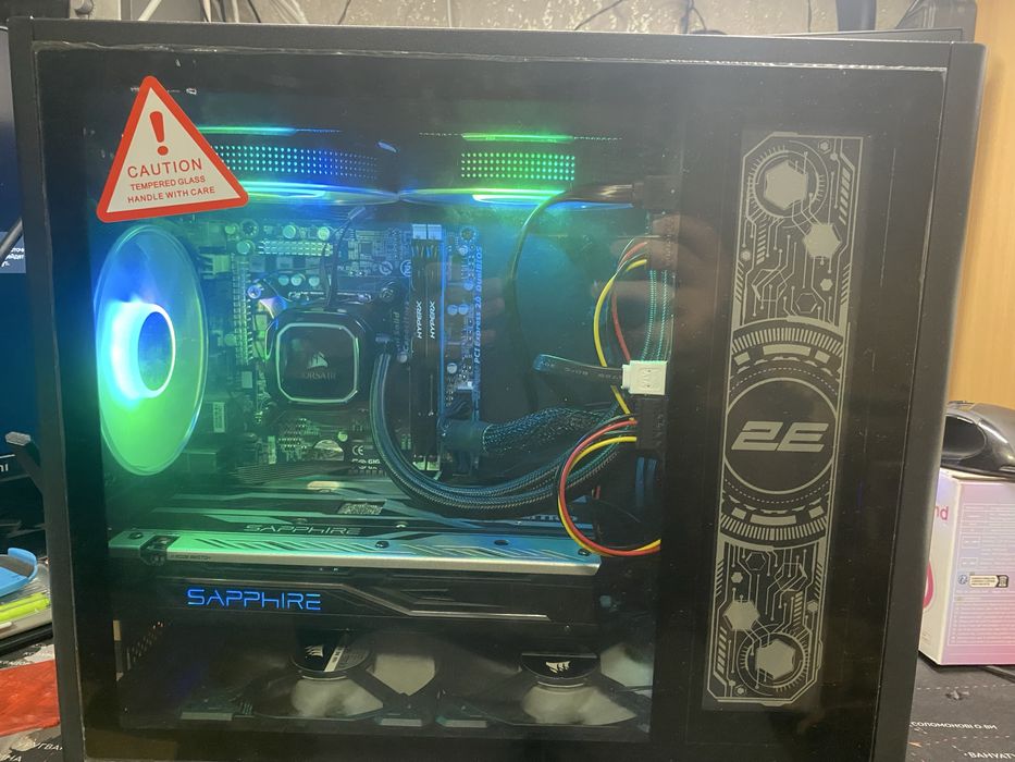 Ігровий ПК Е3-1230 v2+ RX-470 4GB + 16GB RAM + водянка Corsair