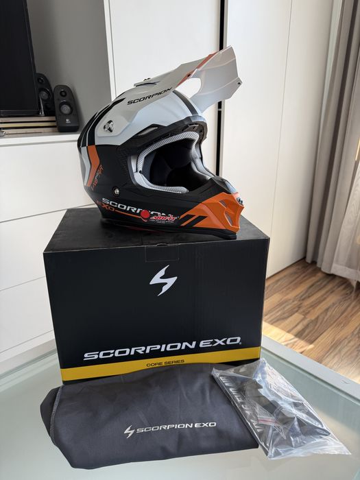 Kask Scorpion VX-16 Evo Air Fusion MX (cross,quad,enduro,mtb) GWARANCJA