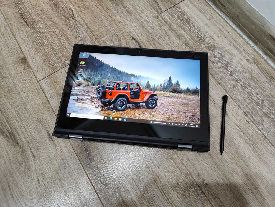 Laptop\Tablet Lenovo dotykowy, Windows 10. Rysik.