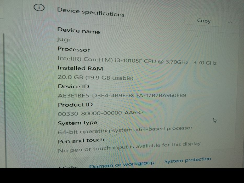 Komputer Micro ATX i3-10105F + GTX 1660 SUPER ITX