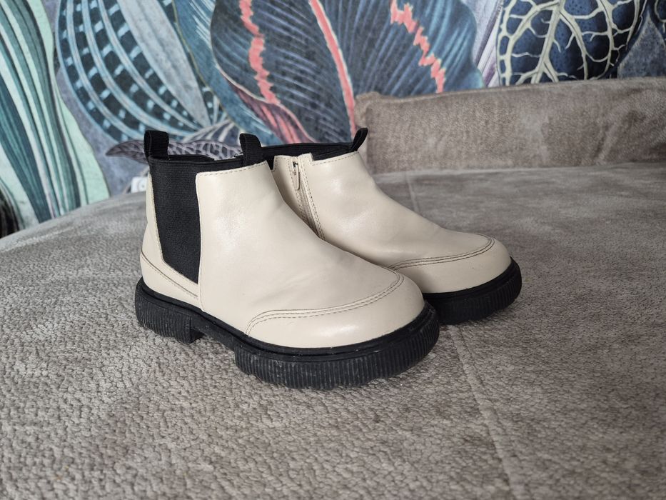 Buciki dla dziewczynki stylowe Zara r. 28