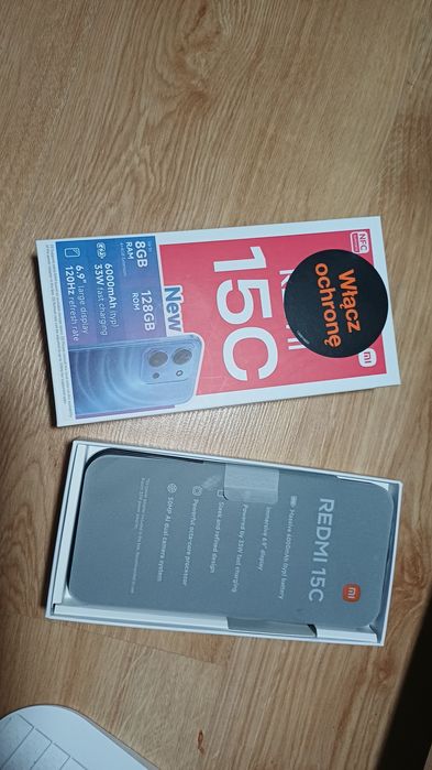 Redmi 15C Midnight Black 4GB RAM 128GB ROM