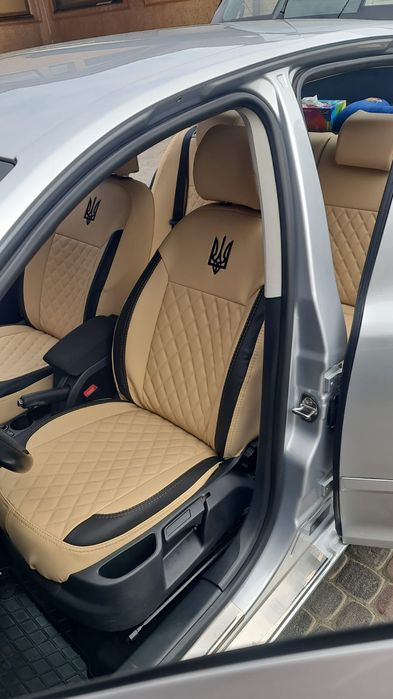 Преміум чохли екошкіра алькантара octavia a7,VW,AUDI,RENAULT,SKODA