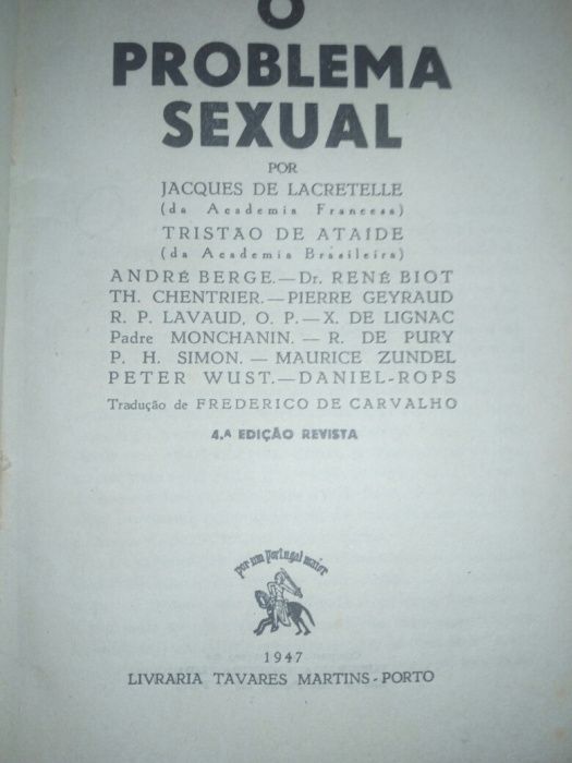O problema sexual 1947