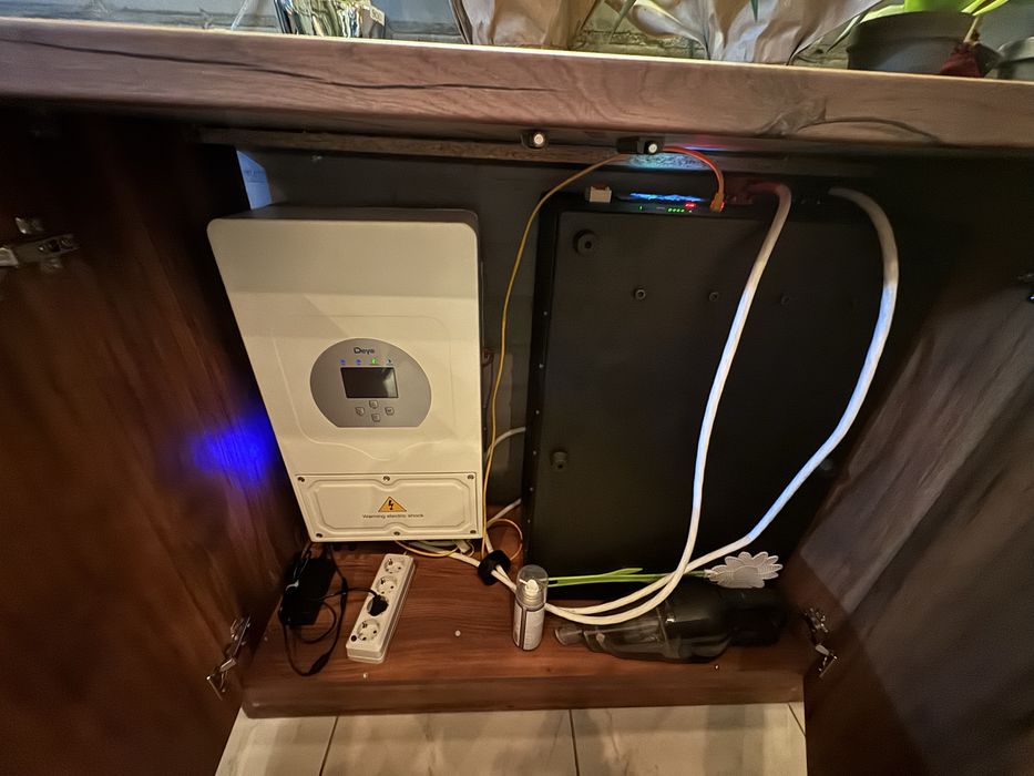 Електрик, підключення резервного живлення, гібридного інвертора