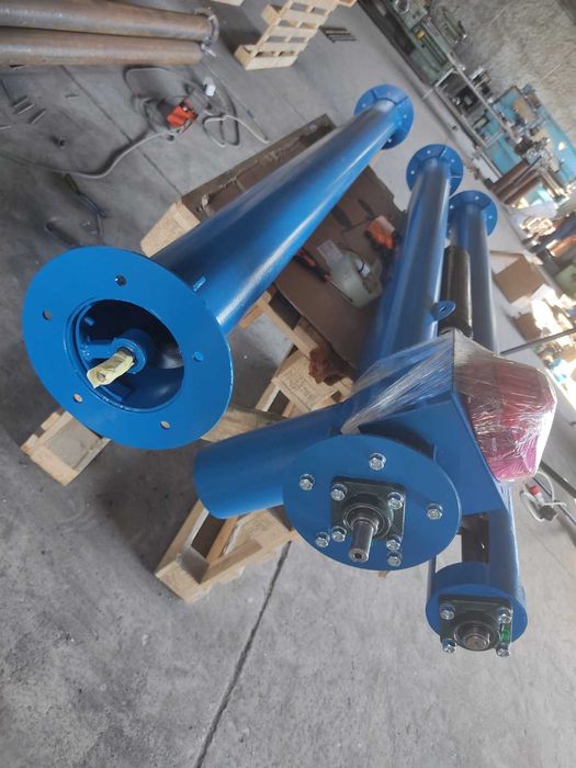 Шнековый навантажувач 159 мм*2 м,б/дв, шнек, шнековий погрузчик зерна