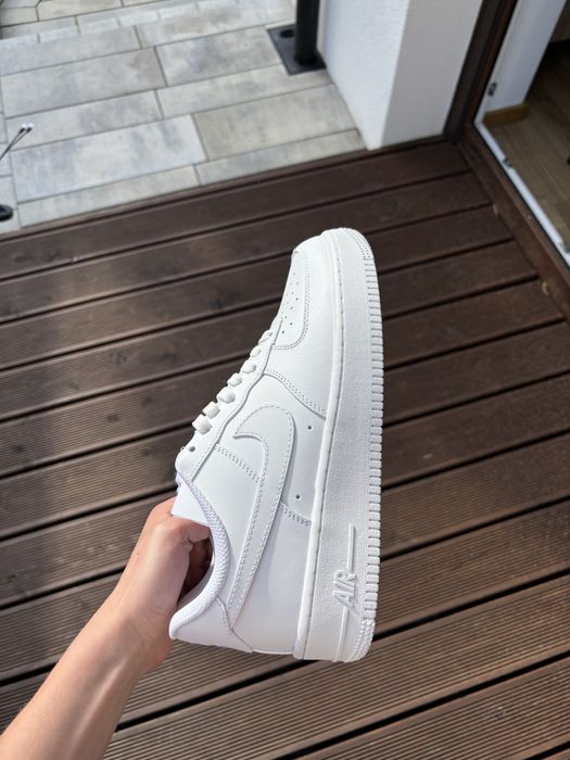 Nike Air Force 1 Low White – rozmiar 44.5 – nowe białe sneakersy