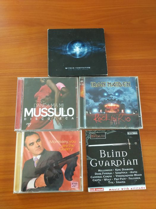 Cd's de música .