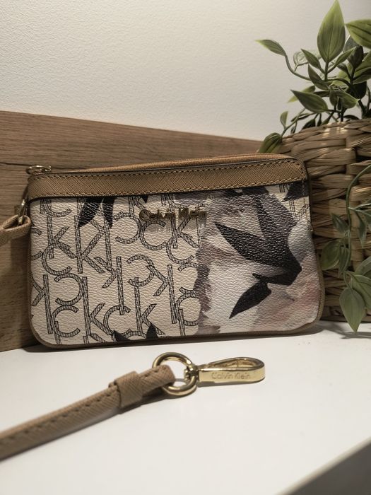 Calvin Klein mały portfel portmonetka