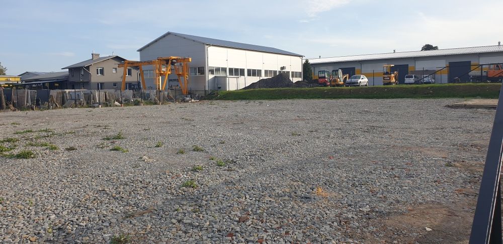 Plac działka komis działalność skład wynajem 1500 m2