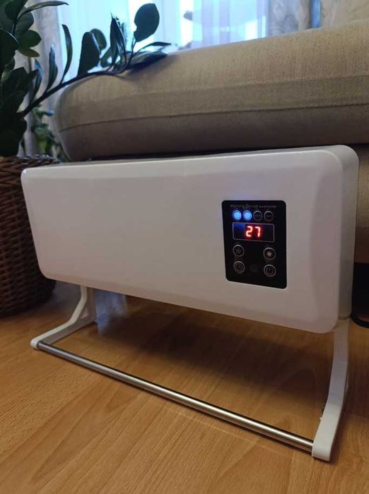 Обігрівач з пультом сушаркою настінний тепловентилятор дуйка LED екран