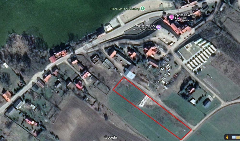 Działka budowlana z widokiem na Jezioro Śniardwy 1 200 m² – Nowe Guty koło Orzysza, Mazury - Widok 4