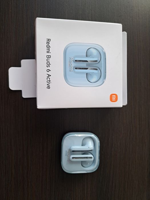 Słuchawki douszne Xiaomi Redmi Buds 6 Active niebieskie