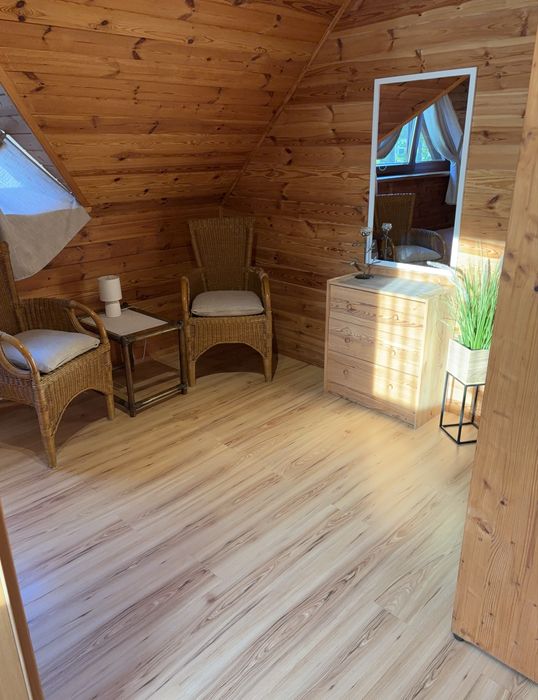 Promocje we wrześniu!!! Domek bliźniak, własny zamykany ogródek w obu częsciach domku, zadaszony taras, 150 m do plaży