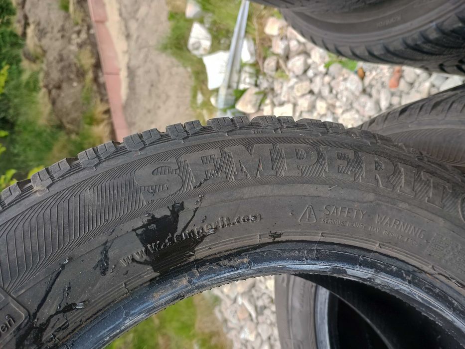 Zimowe opony Semperit 185/60 r15 2017r. Bieżnik 5,8 mm Para 2 sztuki