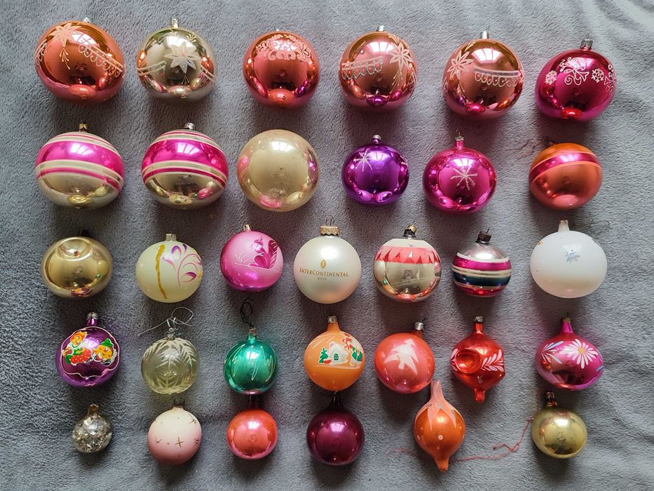 Ялинкові прикраси 32шт. Цена за все