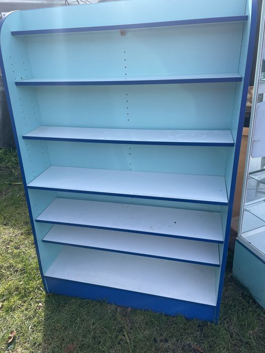 Напольна двостороння полиця, розмір 1500x1000x400 мм