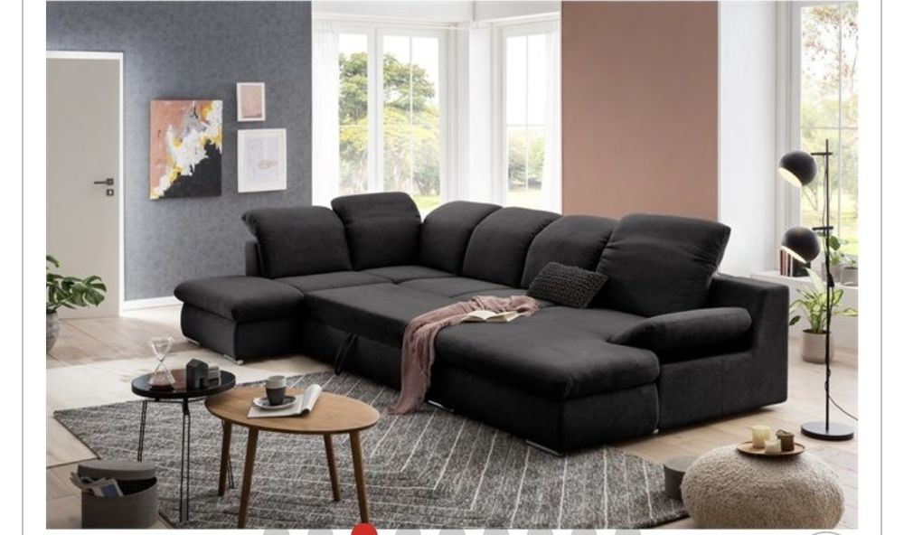 Sofá cama com chaise