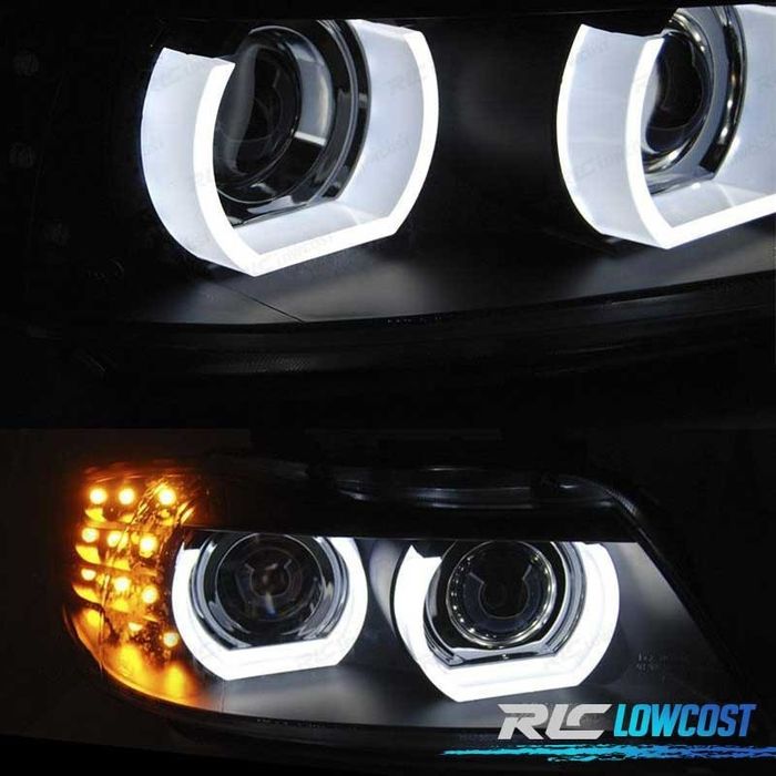 Faróis xenon led BMW E90 E91