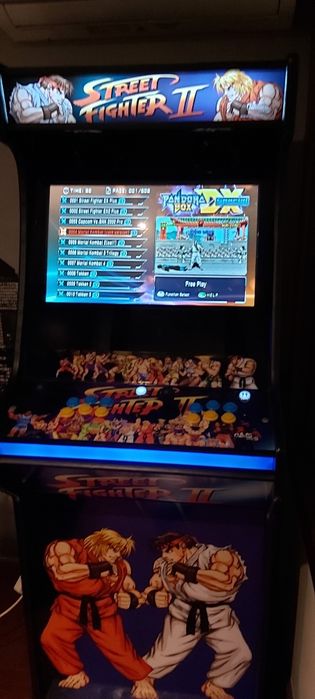 Máquina Arcade Decor Street Fighter II