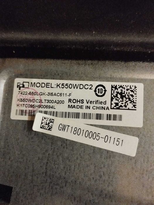 75A7100F 75R6E3 75H6570G 75H6510G 75A6G 75A7100F 75AE7010F CRH-BX75U8