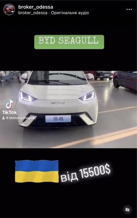 Електромобілі з Китаю