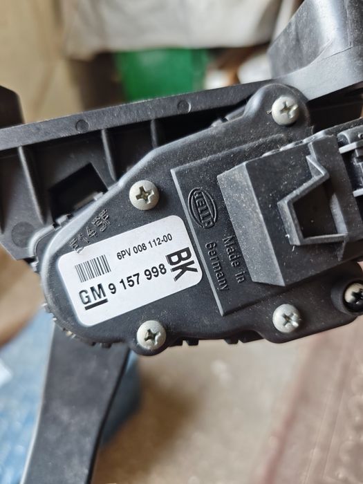 Pedal do acelerador Opel astra H 1400cc