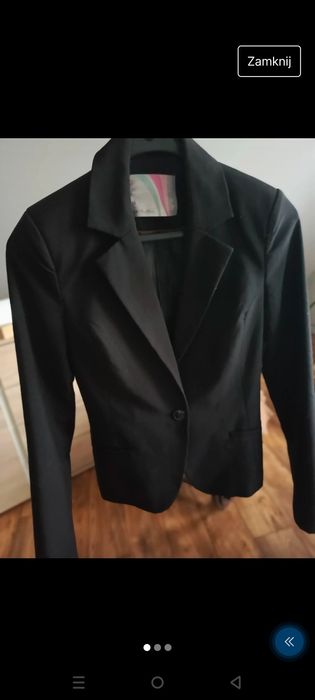 Żakiet czarny marynarka