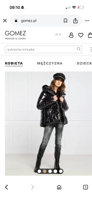 Kurtka puchowa pinko 36 38 gloss zimowa kurtka pinko