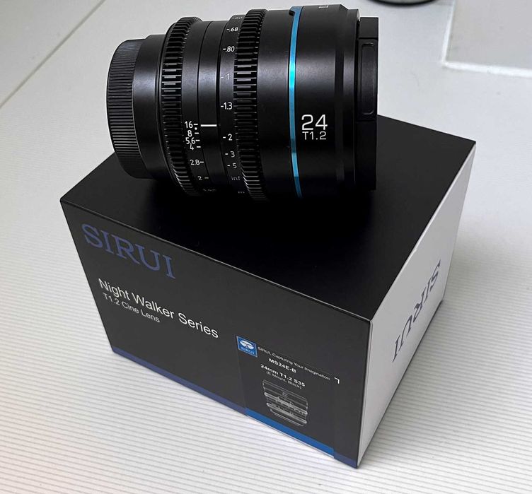 Obiektyw Sirui Nightwalker 24mm T1.2  Cine Lens  E-Mount /gwarancja