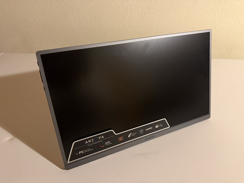 Monitor Arzopa 14" A1S 60Hz 1920 x 1080p (Cinza Prateado) - ARZOPA