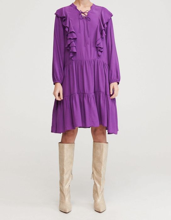 Reserved  sukienka z falbanami 38/10