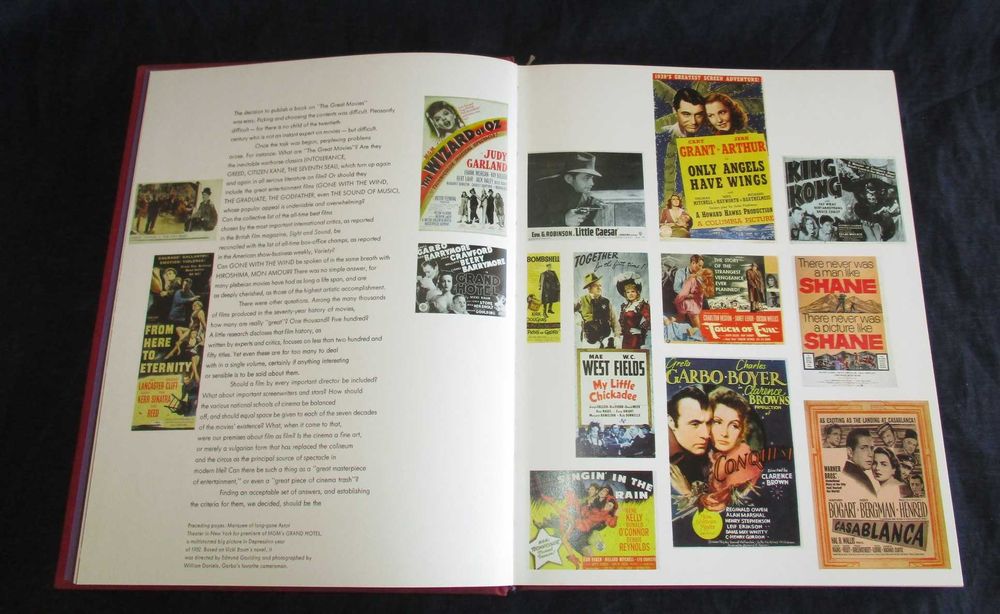 Livro The Great Movies William Bayer