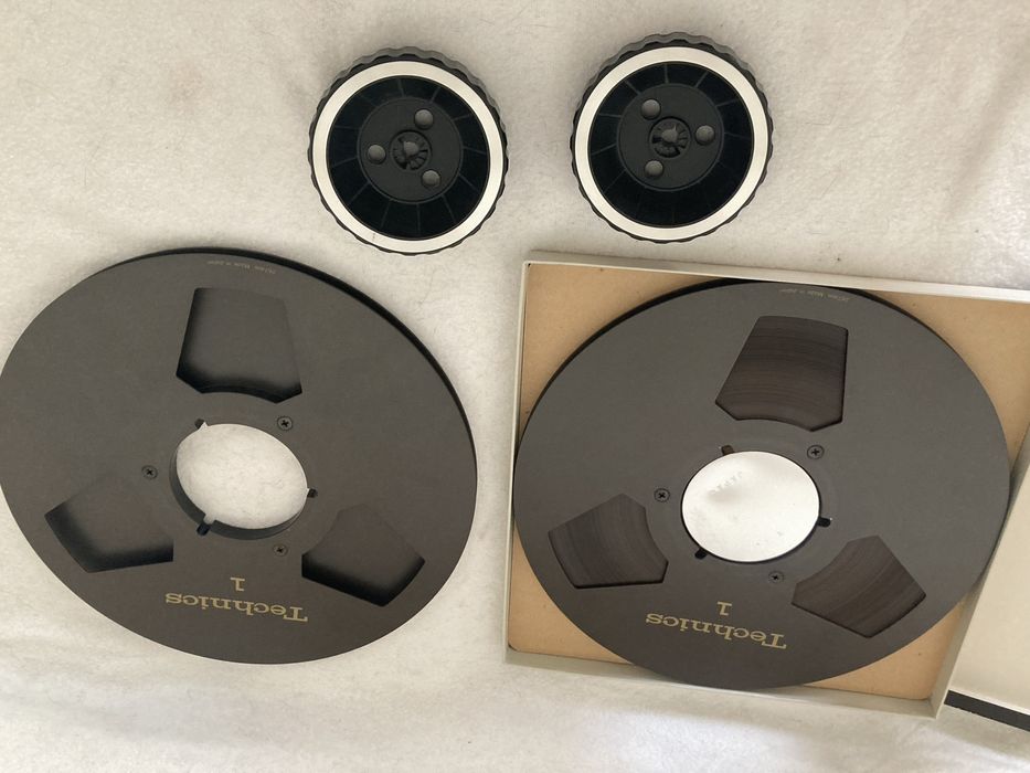 Technics szpule alu 26,5 10,5 cala, NABy