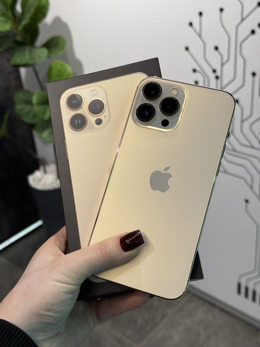 iPhone 13 Pro Max • Gold • 256GB • 100%Акб • Оплата частинами