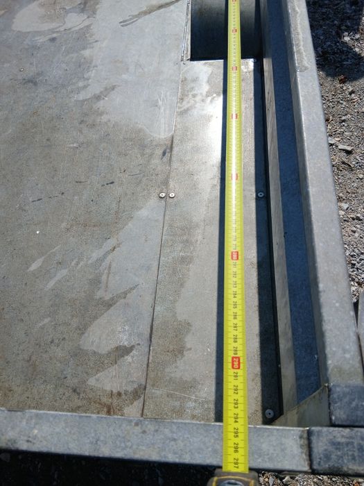 Reboque galvanizado 3mtx1.60mt