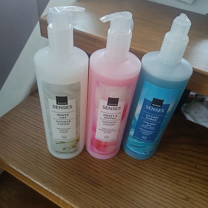 Zestaw żeli pod prysznic 3x 720 ml