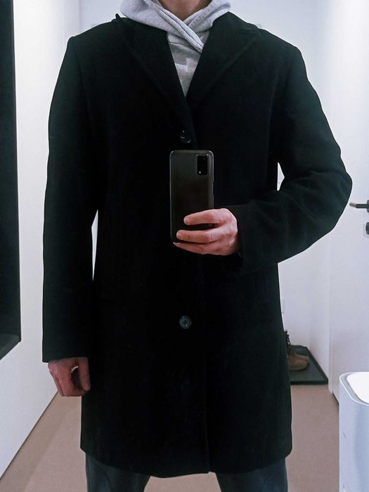 Płaszcz zimowy męski czarny C&A CANDA