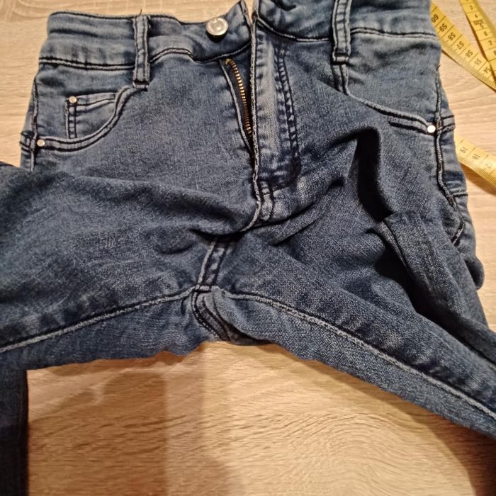 Jeansy niebieskie rurki r. 38/XS