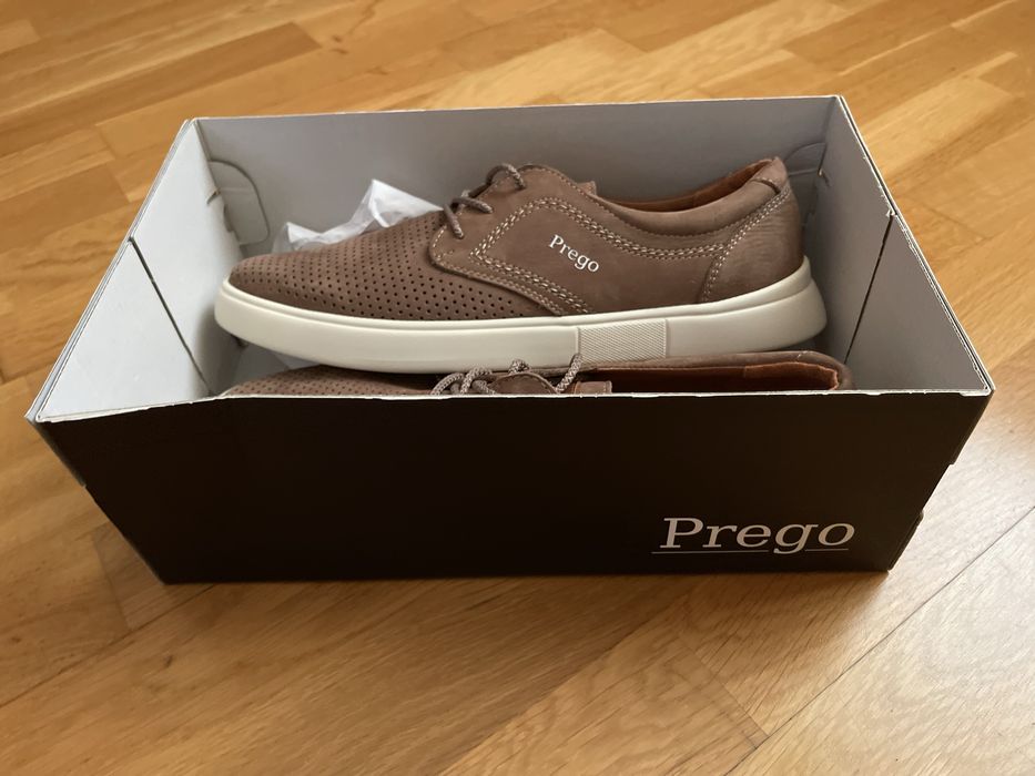 Продам новые замшевые кеды Prego, 45 размера