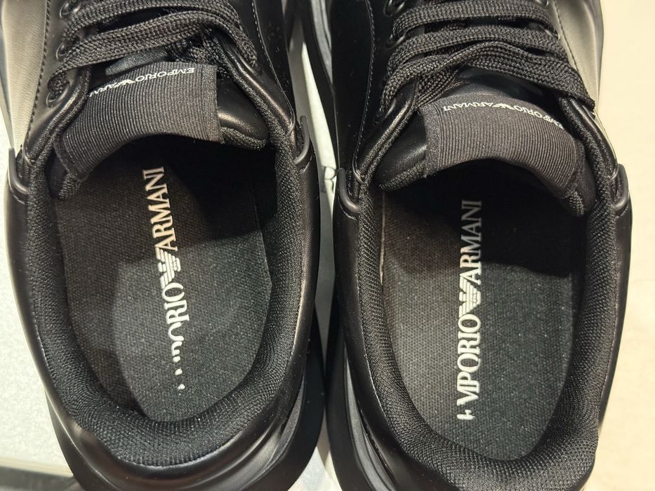 Кеди ботинки Emporio Armani