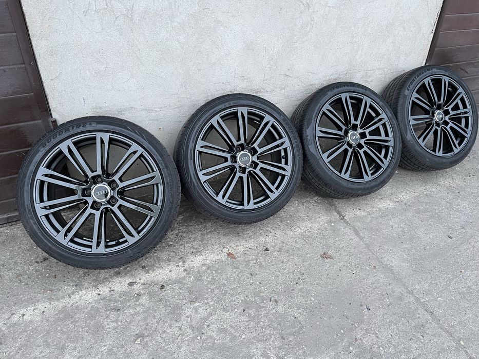 (308)Koła, Felgi 5x112 18” do Audi, Grafit, S-Line