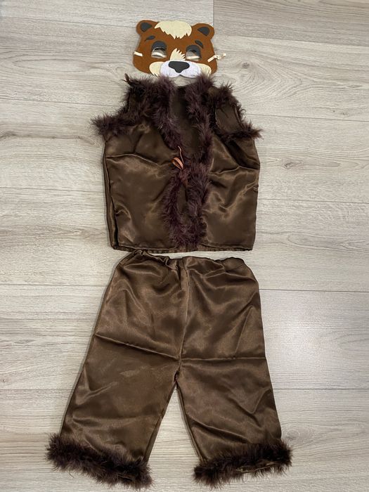 Костюм карнавальний, кігурумі, піжама. Ведмідь, футболіст.