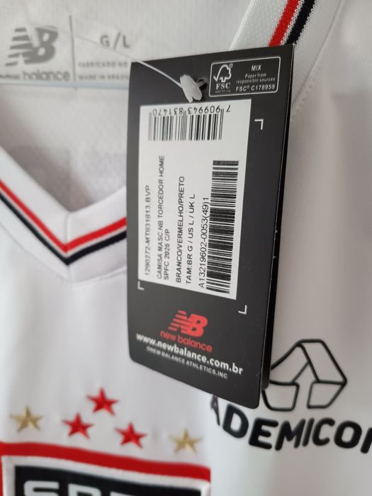 Camisola São Paulo 2025/26. L