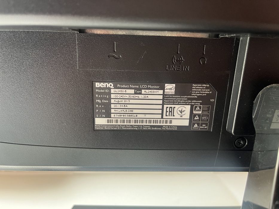 Monitor BENQ GL2450B