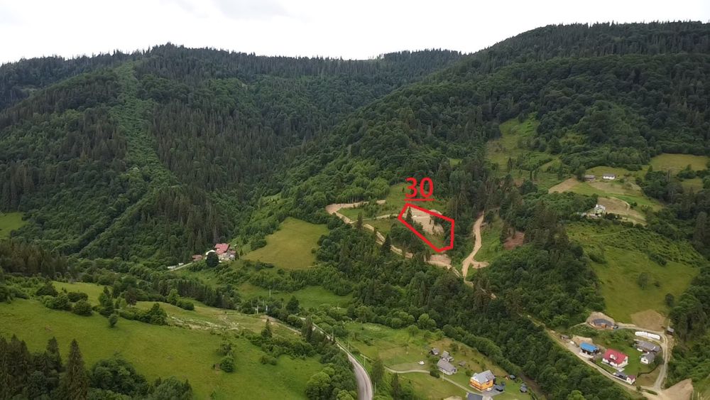 Продам земельну ділянку в Карпатах
