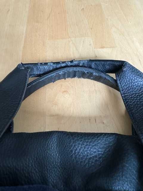 Torba męska Aldo, używana, niebieska, do pracy