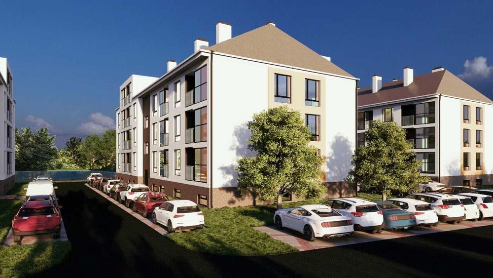 Еко-житло біля озер - 2-кімн.кв. за 24 530$ + газ + сонячні батареї