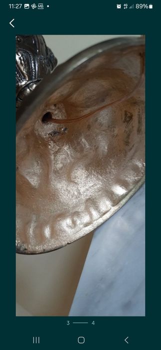 2 Candeeiros um em bronze,